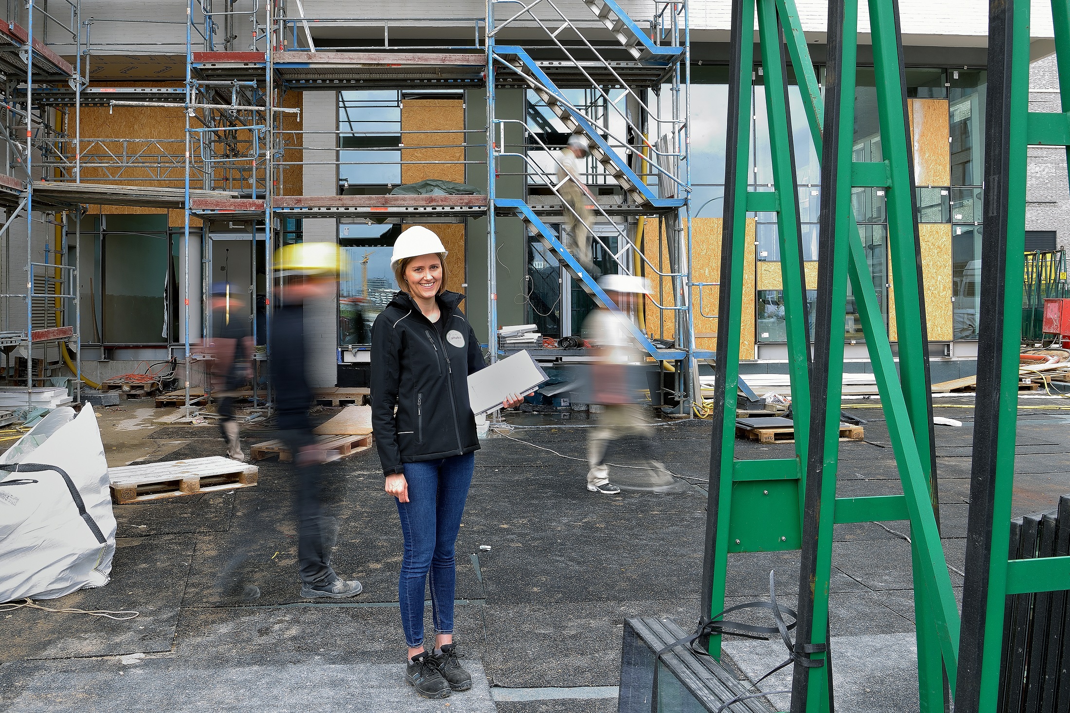 Steffen_5736_ Alles in Bewegung: Blick auf die Baustelle am Baakenhafen (© Kristina Wedekind)